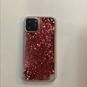 iPhone 11 Pro Max Liquid Glitter Case NWT